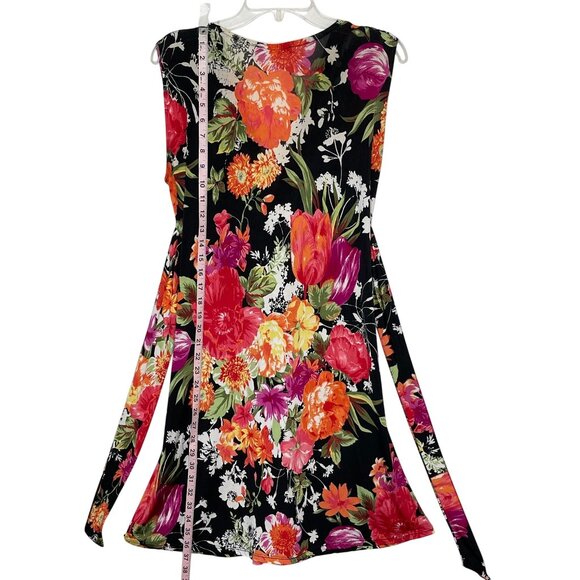 Maille Demoiselle Paris Smarty Knot Front Dress Criss-Cross Sleeveless Size US 6 - Picture 14 of 15